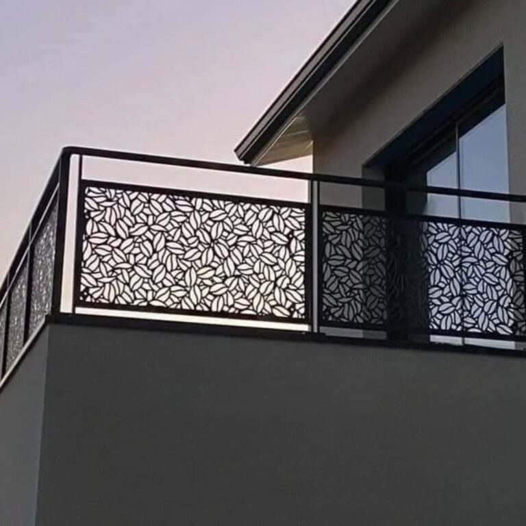 balcony design. cnc cutting metal balcony railing in kathmandu nepal service